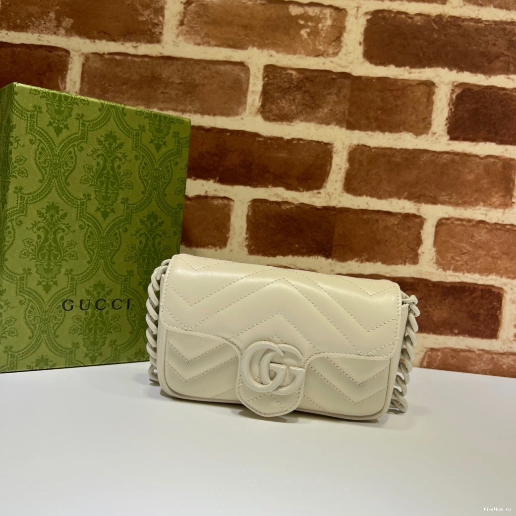 bag-16.5*10*5cm belt Gucci Marmont GG 0722